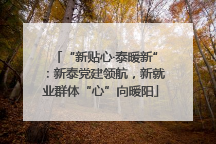 “新贴心·泰暖新”：新泰党建领航，新就业群体“心”向暖阳